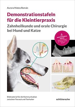 Demonstrationstafeln für die Kleintierpraxis, Zahnheilkunde und orale Chirurgie bei Hund und Katze