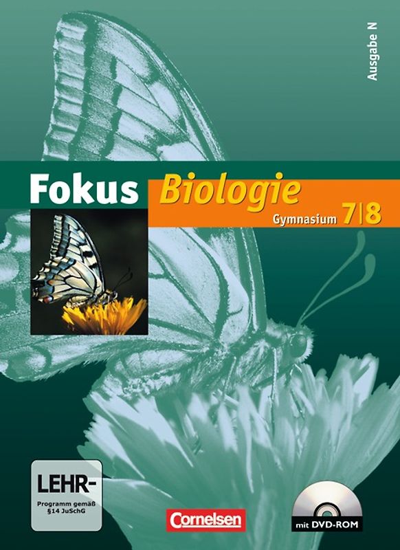 Fokus Biologie - Gymnasium - Ausgabe N / Band 7/8 - Schülerbuch mit CD-ROM