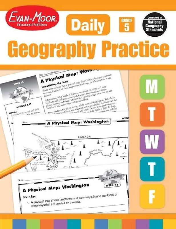 Daily Geography Practice Grade 5