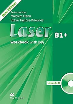 Laser 3rd edition B1+ Workbook with key & CD Pack
