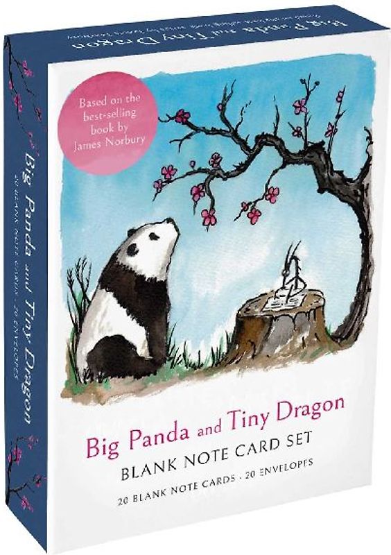 Big Panda and Tiny Dragon Boxed Card Set (Set of 20)