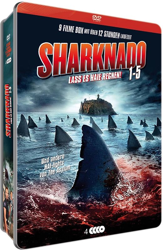 Sharknado 1-5 Limited-Metallbox Collection (4 DVD) DVD