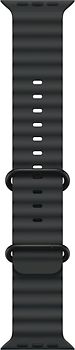 Apple Watch 44/45/46/49 mm Ocean-bandje zwart