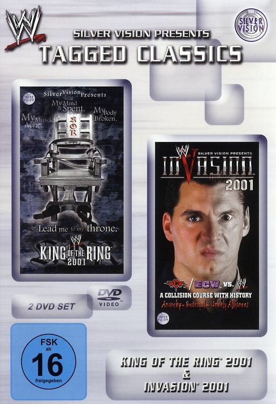 WWE: King of the Ring 2001 / Invasion 2001 DVD