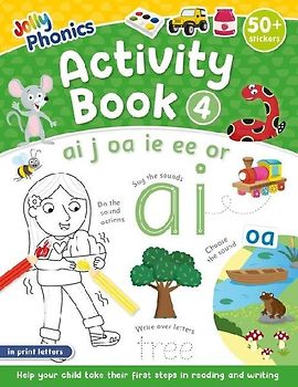 Jolly Phonics Activity Book 4