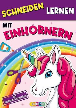 Schneiden Lernen mit Einhörnern