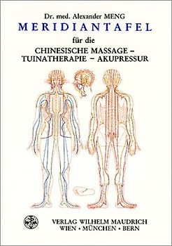 Meridiantafel für die chinesische Massage - Tuina-Therapie - Akupressur