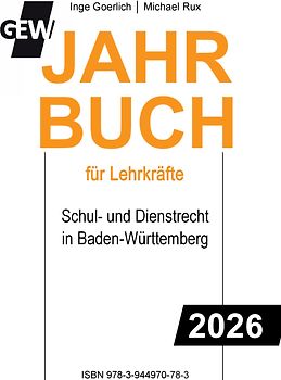 GEW-Jahrbuch 2026 für Lehrkräfte