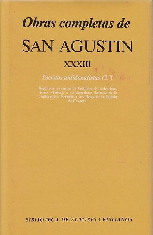 Escritos antidonatistas, 2