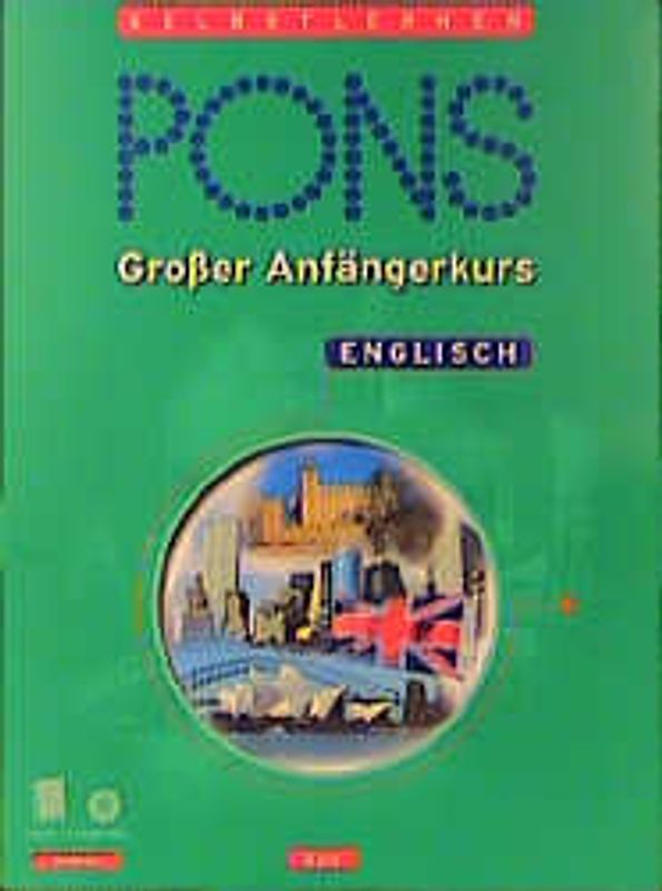 PONS Grosser Anfängerkurs Englisch. Buch + 4 CDs