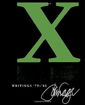 X: Writings '79-'82 - Cage, John