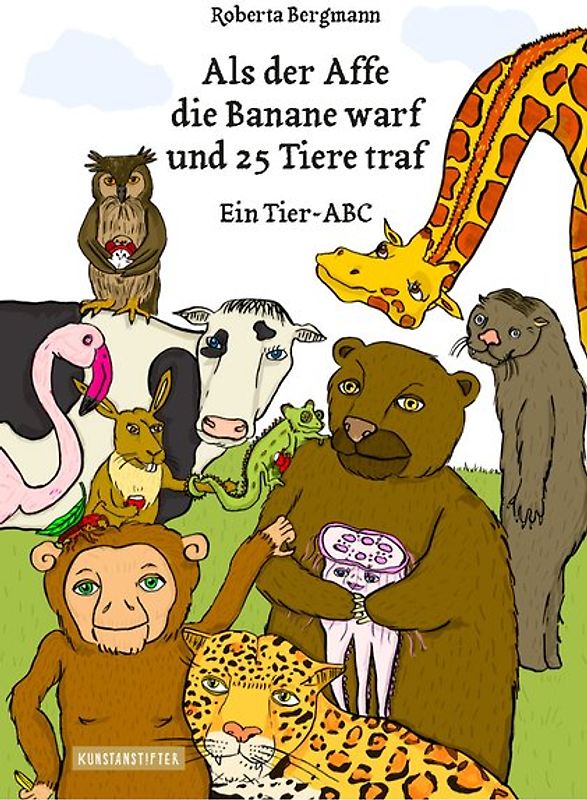 Als der Affe die Banane warf und 25 Tiere traf