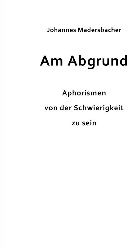 Am Abgrund