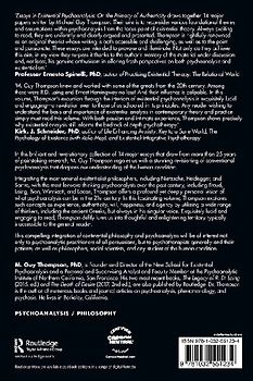 Essays in Existential Psychoanalysis