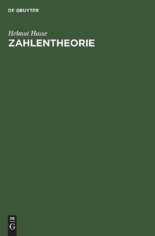Zahlentheorie