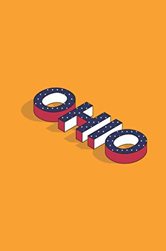Ohio: Notebook with 3D design and fantastic colors
