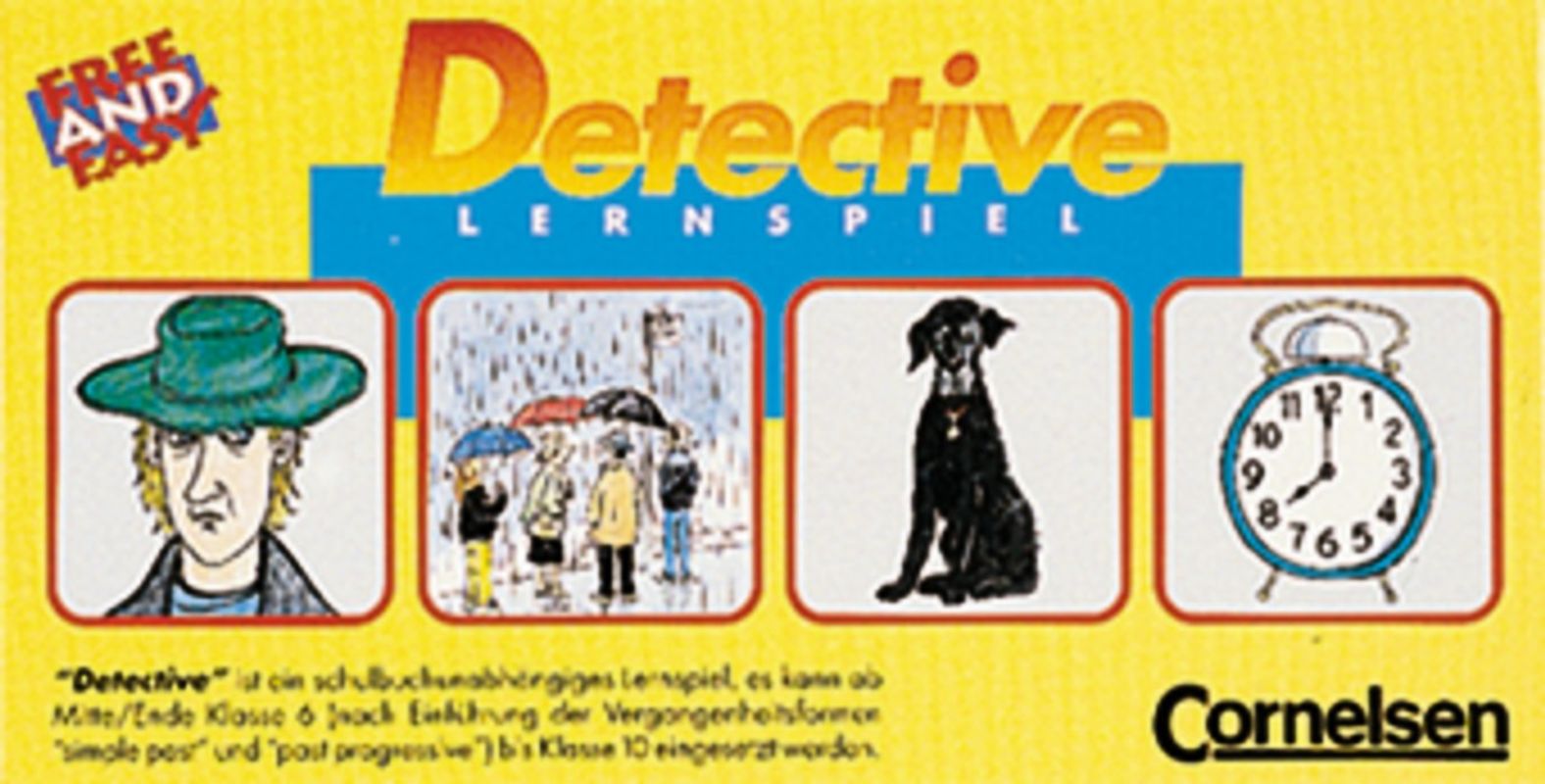 Free and Easy. Freiarbeitsmaterial. Spiele zu Go Ahead - Ausgabe... / 6./7. Schuljahr - Detective