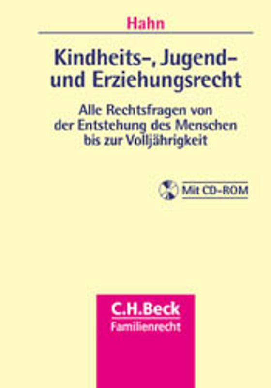 Kindheits-, Jugend- und Erziehungsrecht