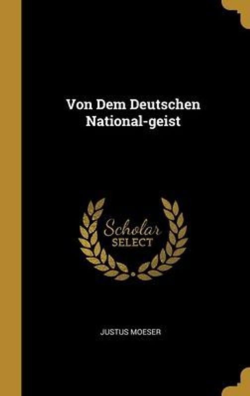 Von Dem Deutschen National-geist