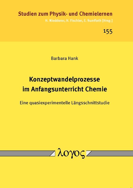 Konzeptwandelprozesse im Anfangsunterricht Chemie