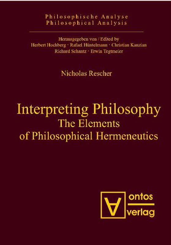 Interpreting Philosophy