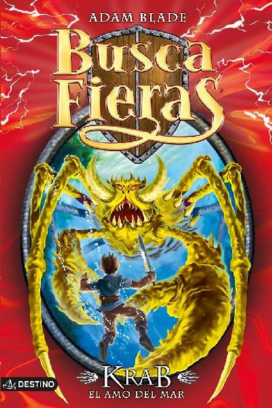 Krab, el Amo del Mar [With 4 Trading Cards] = Krabb, Master of the Sea