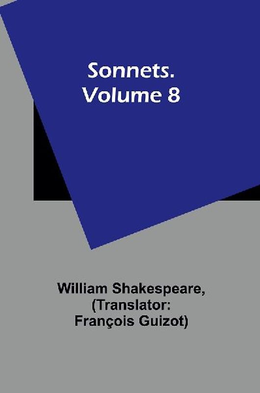 Sonnets. Volume 8