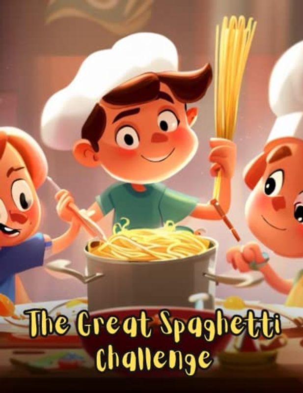 The Great Spaghetti Challenge: Children's cooking competition book about friendship and teamwork, Motivational Book For kids, Gift for kids ages 6-10