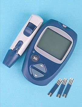 Blutzucker Tagebuch: für Diabetiker zur täglichen Messung von Blutdruck, Blutzucker, Insulin ♦ großzügiges A4+ Format ♦ Motiv: Messgerät 3
