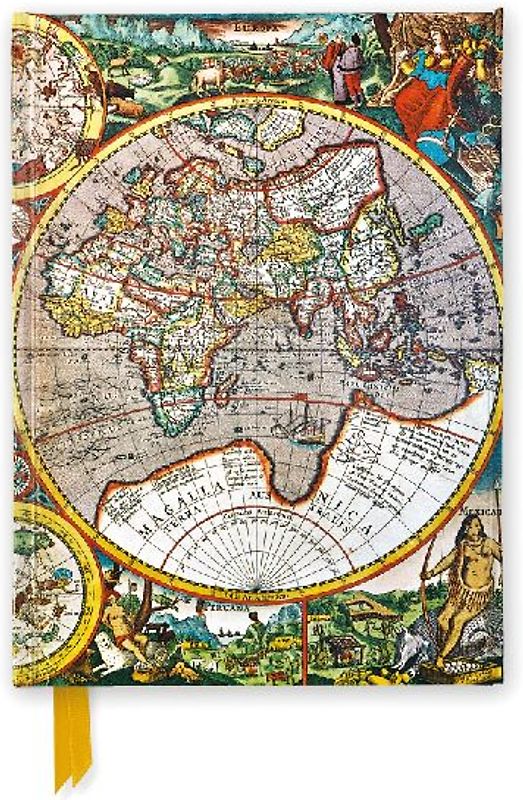 Pieter Van Den Keere: Antique Map (Foiled Journal)