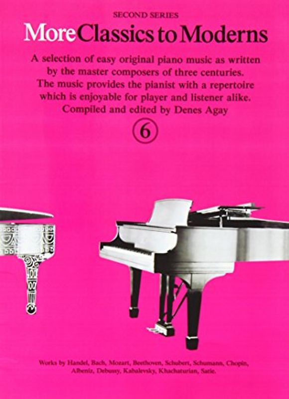 More Classics To Moderns Book 6 Pf
