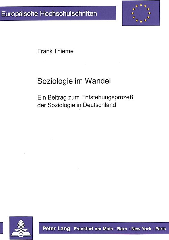 Soziologie im Wandel