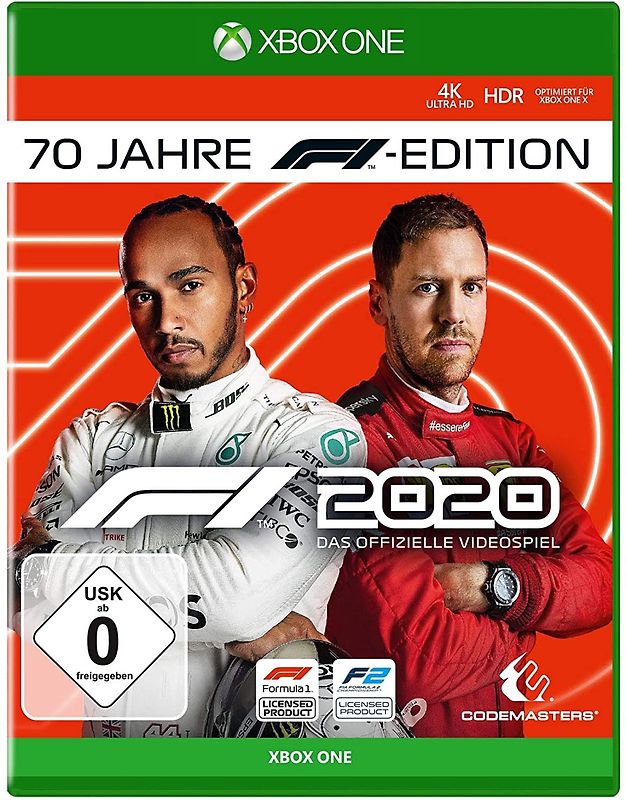 F1 2020 70 Jahre F1 Edition Xbox One