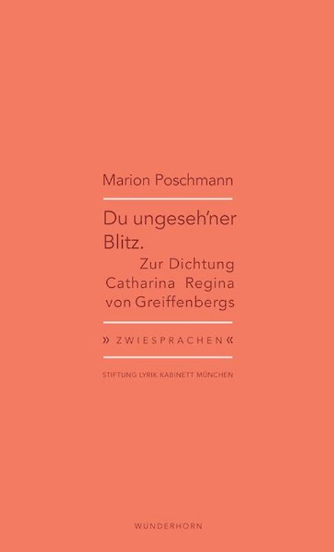 Du ungeseh'ner Blitz