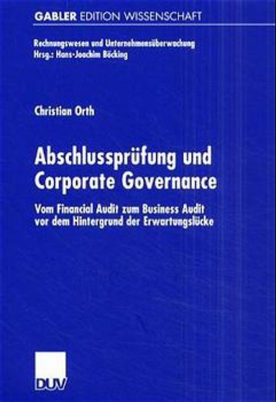 Abschlussprüfung und Corporate Governance