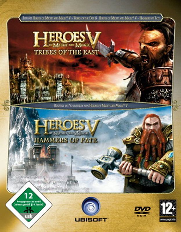 Heroes of Might and Magic V: Tribes of the East + Hammers of Fate [Software Pyramide] PC Spiele