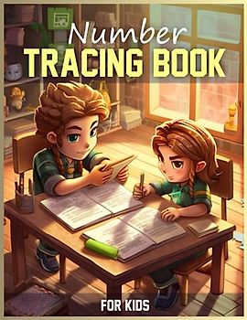 Number Tracing Book for Kids Ages 3-5