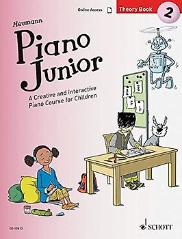 Piano Junior: Theory Book 2: A Creative and Interactive Piano Course for Children. Band 2. Klavier. (Piano Junior - englische Ausgabe, Band 2)