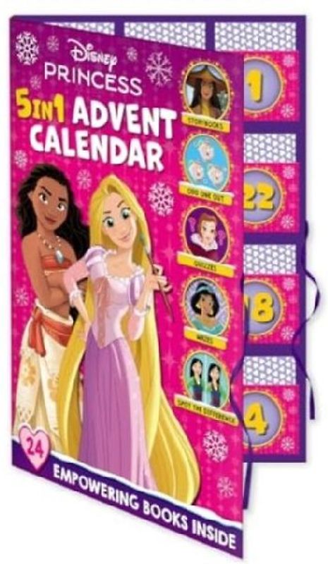 Disney Princess: 5-in-1 Advent Calendar