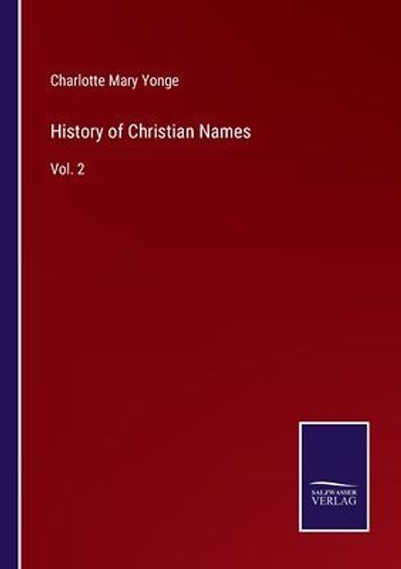 History of Christian Names