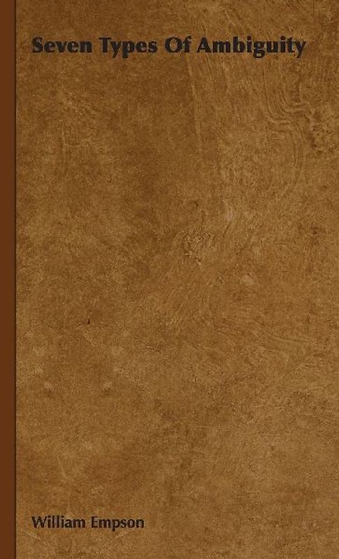 Seven Types Of Ambiguity