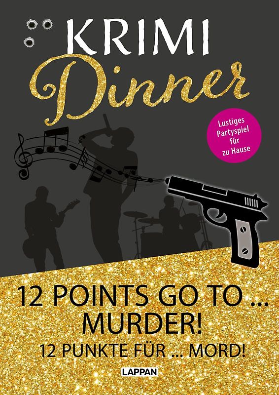 Krimi-Dinner-Buch: 12 points go to murder!
