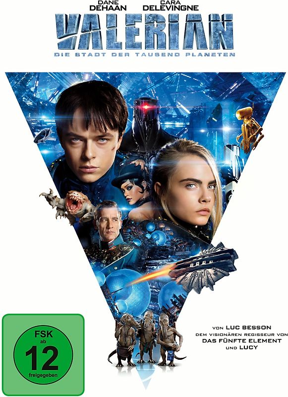 Valerian - Die Stadt der tausend Planeten DVD