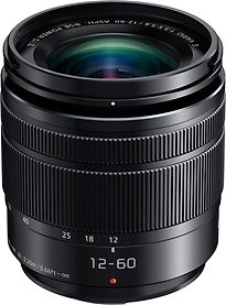 Image of Panasonic Lumix G VARIO 12-60 mm F3.5-5.6 ASPH. POWER O.I.S. 58 mm filter (geschikt voor Micro Four Thirds) zwart (Refurbished)