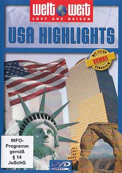 Welt Weit - Lust auf Reisen: USA Highlights mit Bonusfilm Hawaii DVD