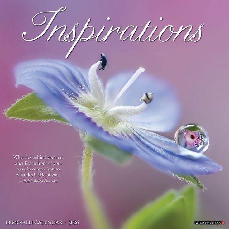 Inspirations 2026 12 X 12 Wall Calendar