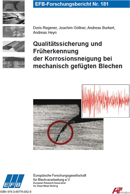 Qualitätssicherung und Früherkennung der Korrosionsneigung bei mechanisch gefügten Blechen