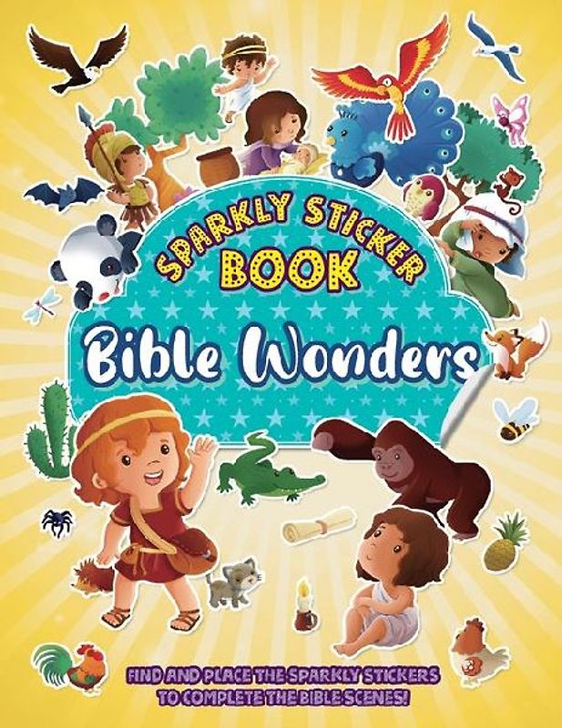 Biible Wonders: Sparkly Sticker Book