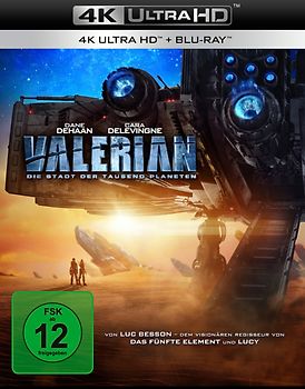 Valerian - Die Stadt der tausend Planeten [inkl. Blu-ray] 4K Ultra HD Blu-ray