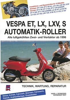 Vespa ET, LX, LXV, S Automatik-Roller